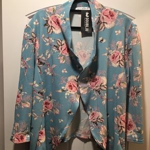 Floral cardigan NWT